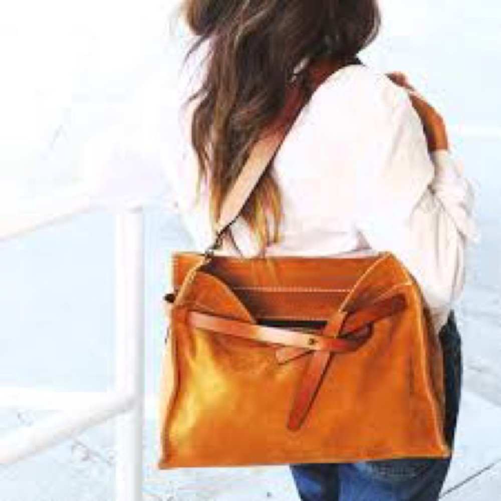 Parker Thatch Blair Bag in Suede